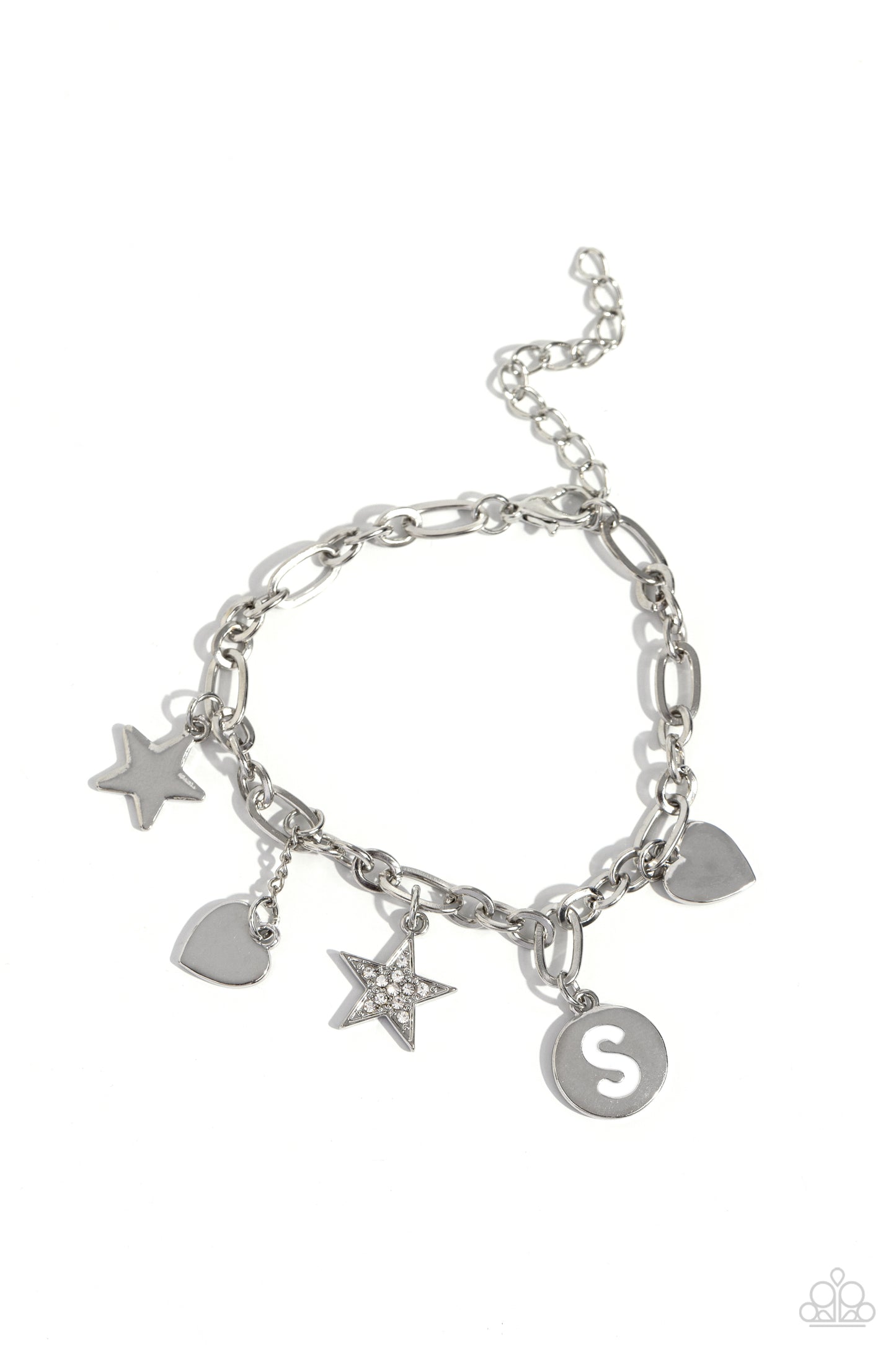 9/29 Legacy Letters - White - S Bracelet