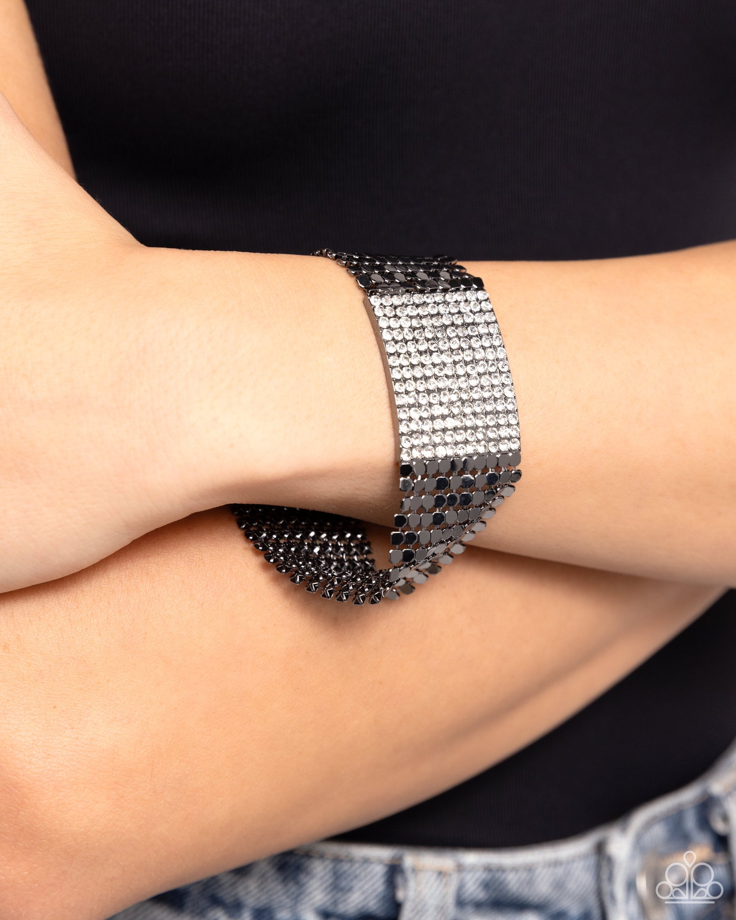 Disco Dame - Black Bracelet