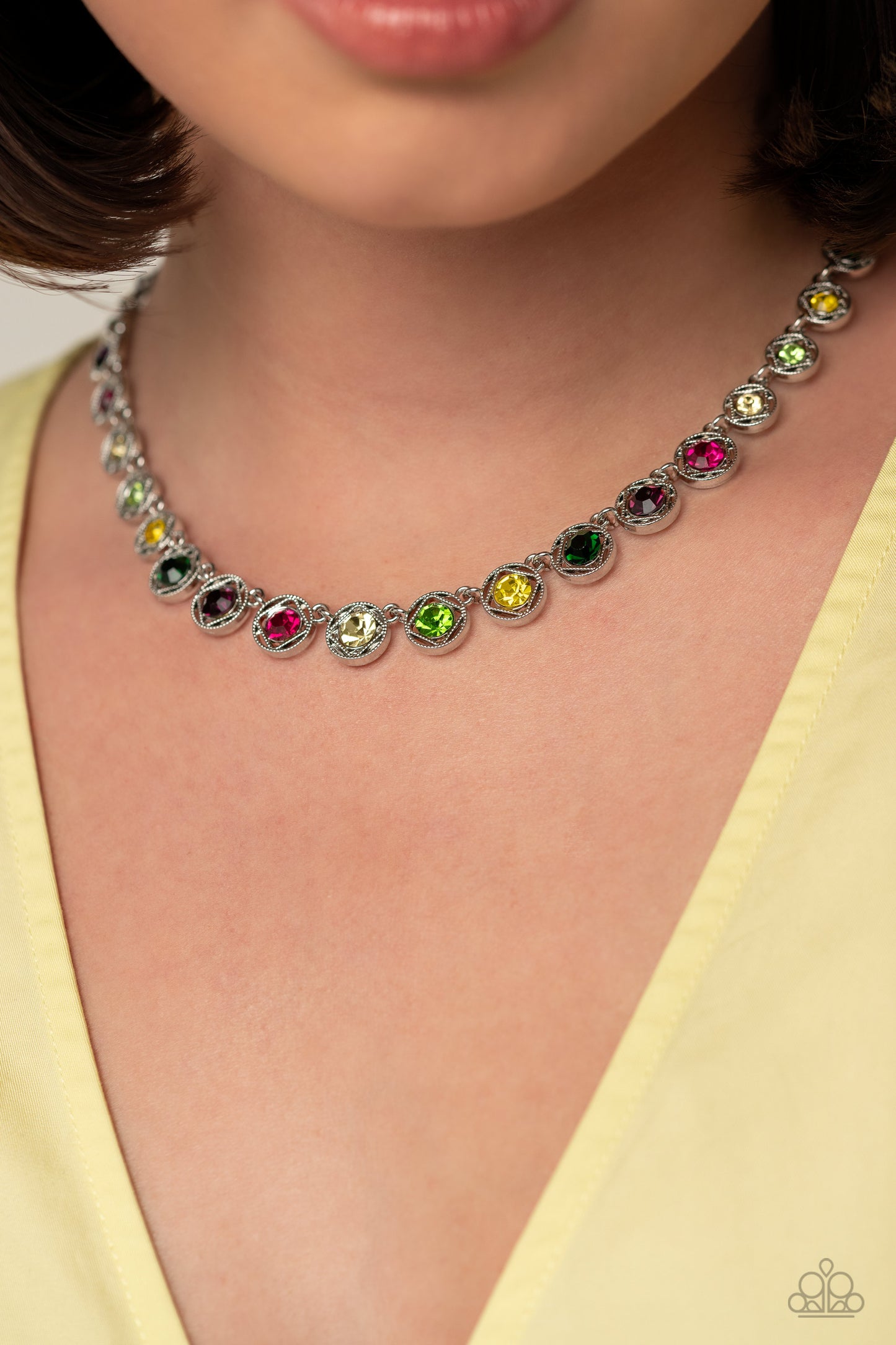 New Releases 5/14 Kaleidoscope Charm - Multi Necklace