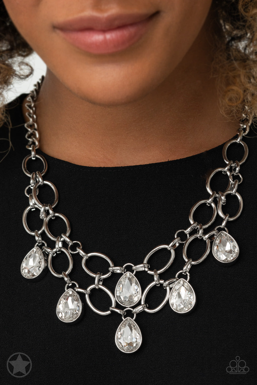 New Releases 4/11 Show-Stopping Shimmer - White Necklace