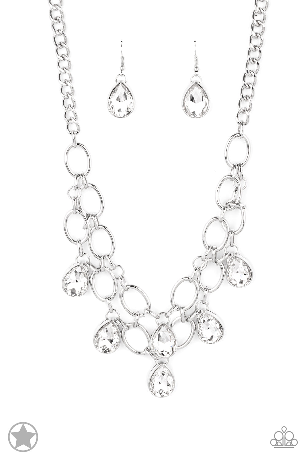 New Releases 4/11 Show-Stopping Shimmer - White Necklace