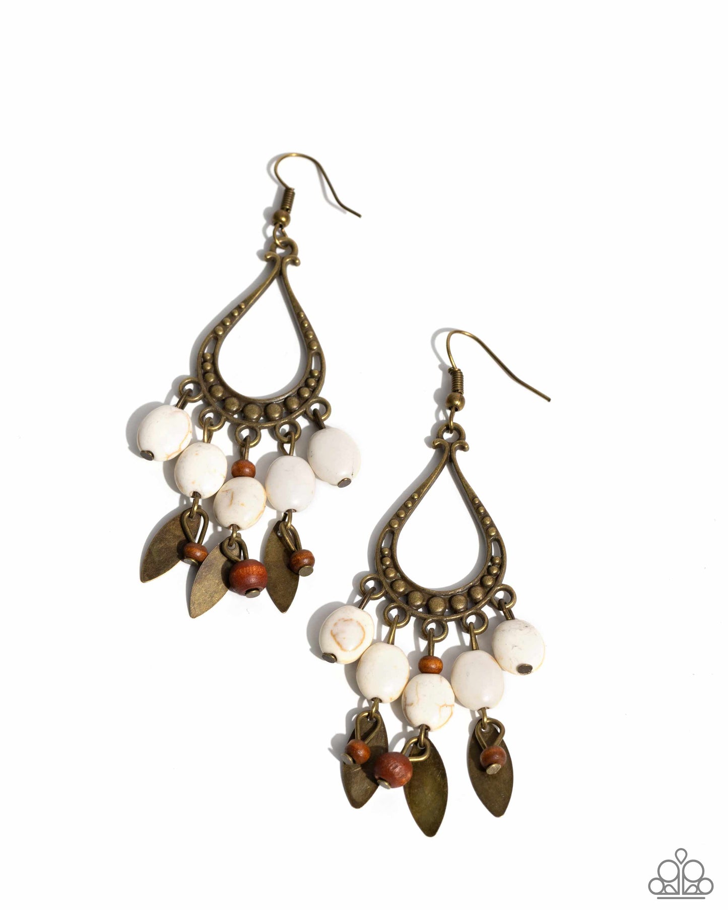 New Releases 5/9 Adobe Air - Brass Earrings