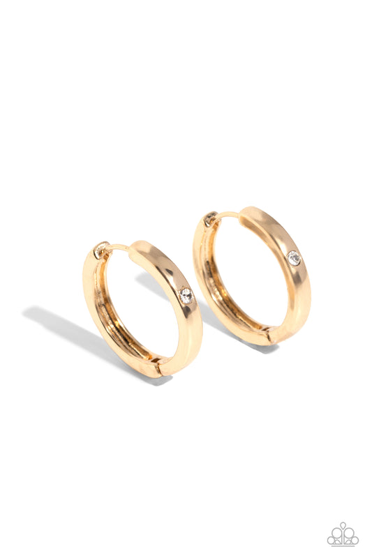 New Releases 3/25 A-Lister Attention - Gold Hoop Earrings