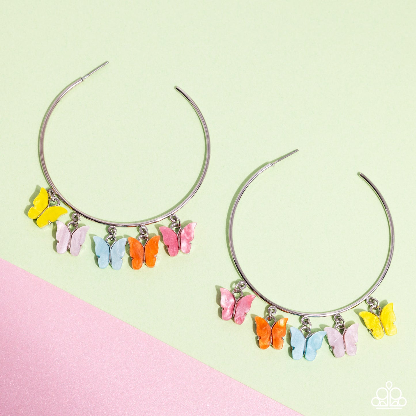 New Releases 4/14 Bemusing Butterflies - Multi Hoop Earrings