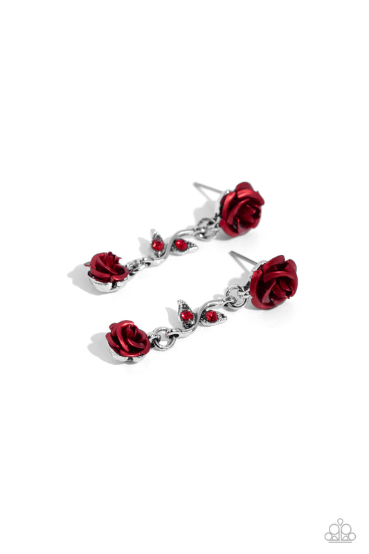 New Releases 7/22 Led by the ROSE - Red Post Earrings