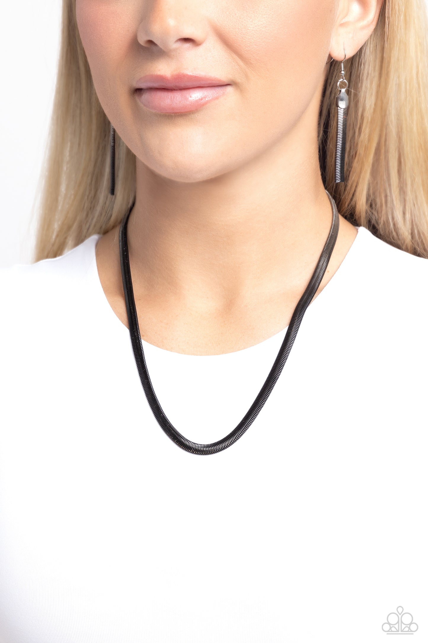 New Releases 4/1 Spray Paint Sass - Black Necklace