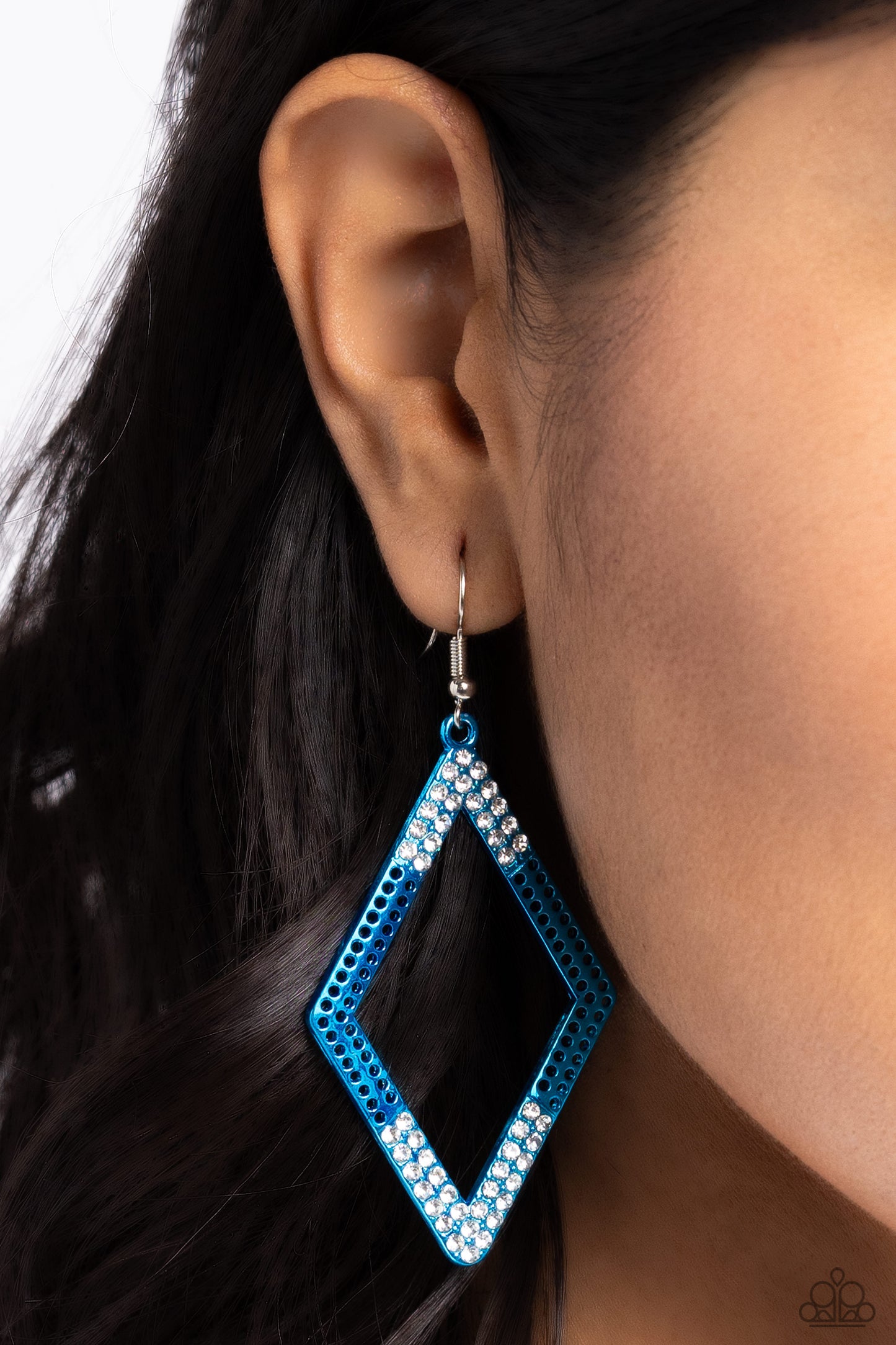 New Releases 3/20 Eloquently Edgy - Blue Earrings