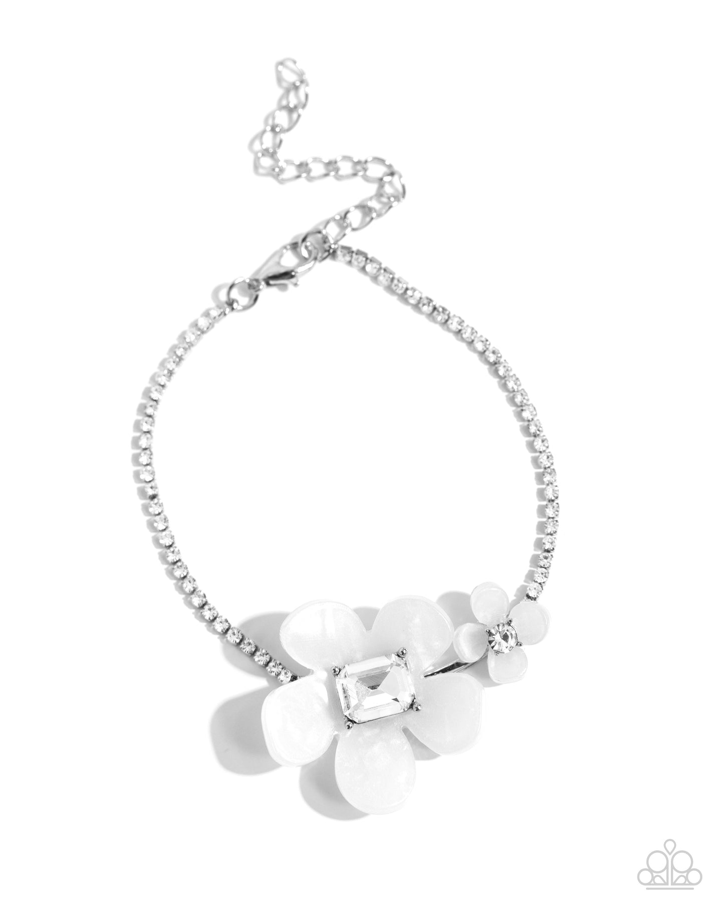 New Releases 7/3 Dainty Devotee - White Bracelet