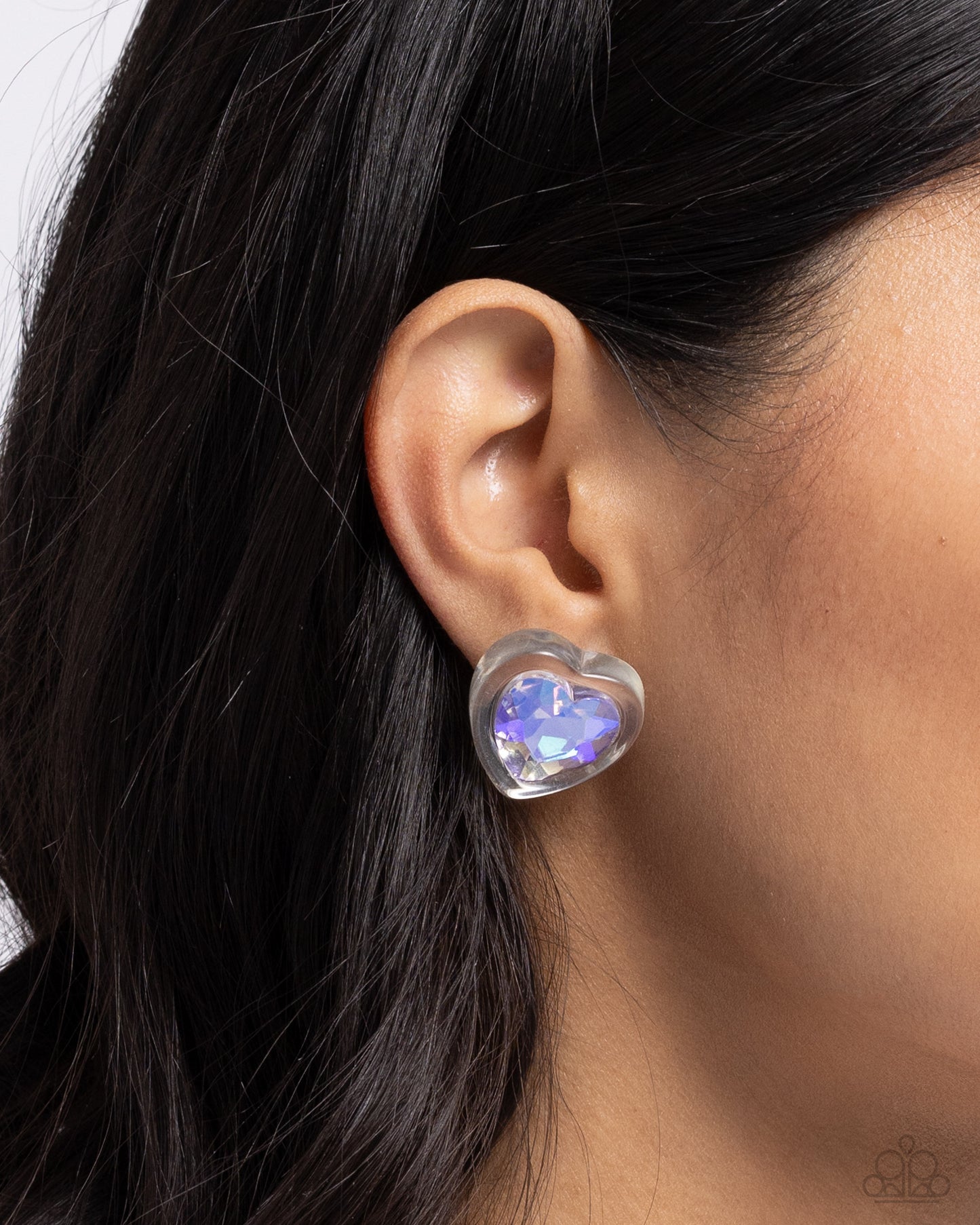 New Releases 7/1 Heart-Pounding Haute - Purple Post Earrings