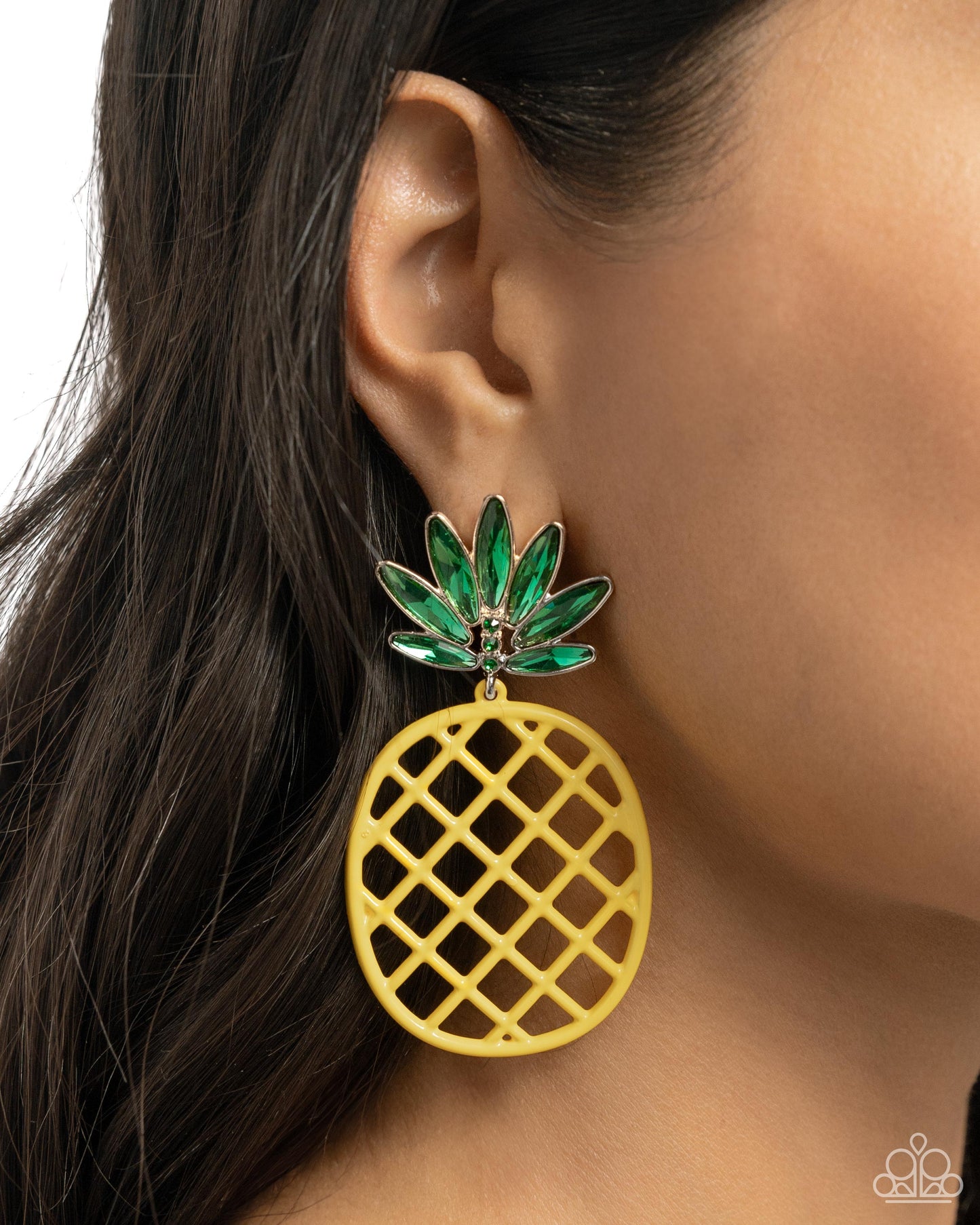 New Releases 3/27 Pineapple Passion - Yellow PostEarrings