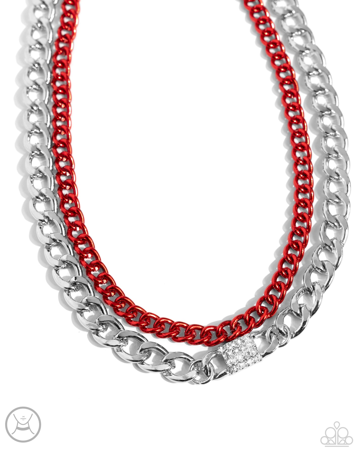 New Releases 5/10 Exaggerated Effort - Red Choker Necklace