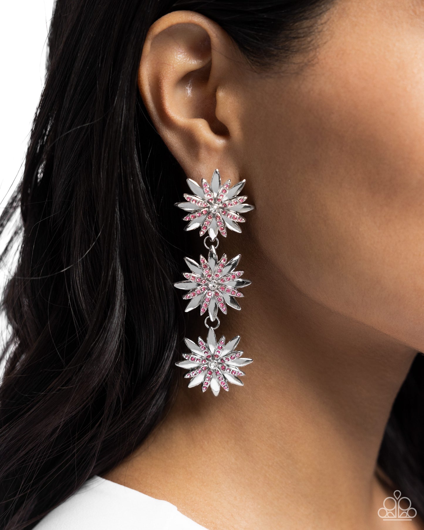 New Releases 4/12 Petaled Princess - Pink Post Earrings