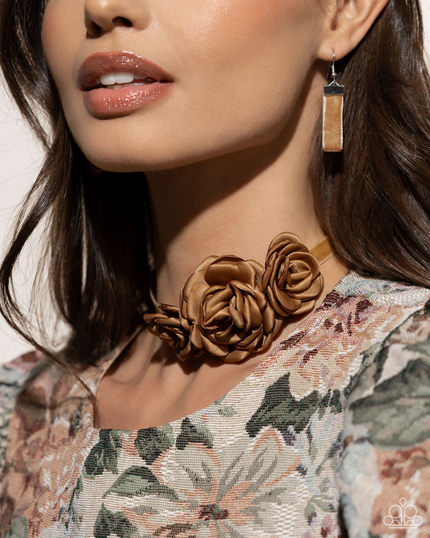 New Releases 7/5 Home-Grown Homage - Brown Choker Necklace