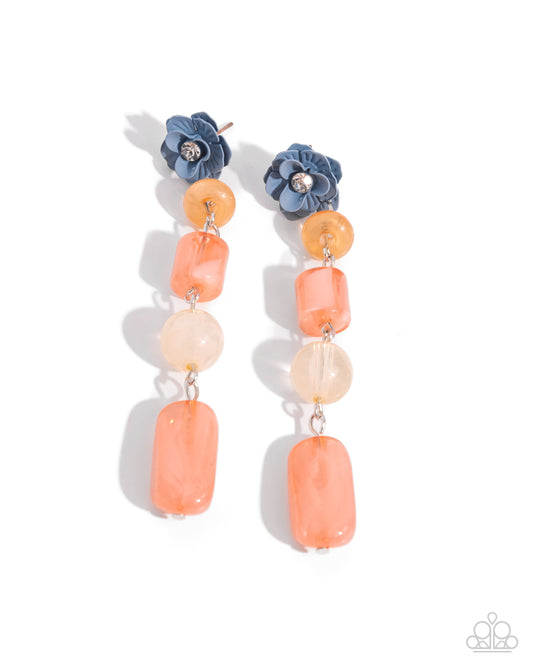 New Releases 7/22 Meditative Magic - Orange Post Earrings