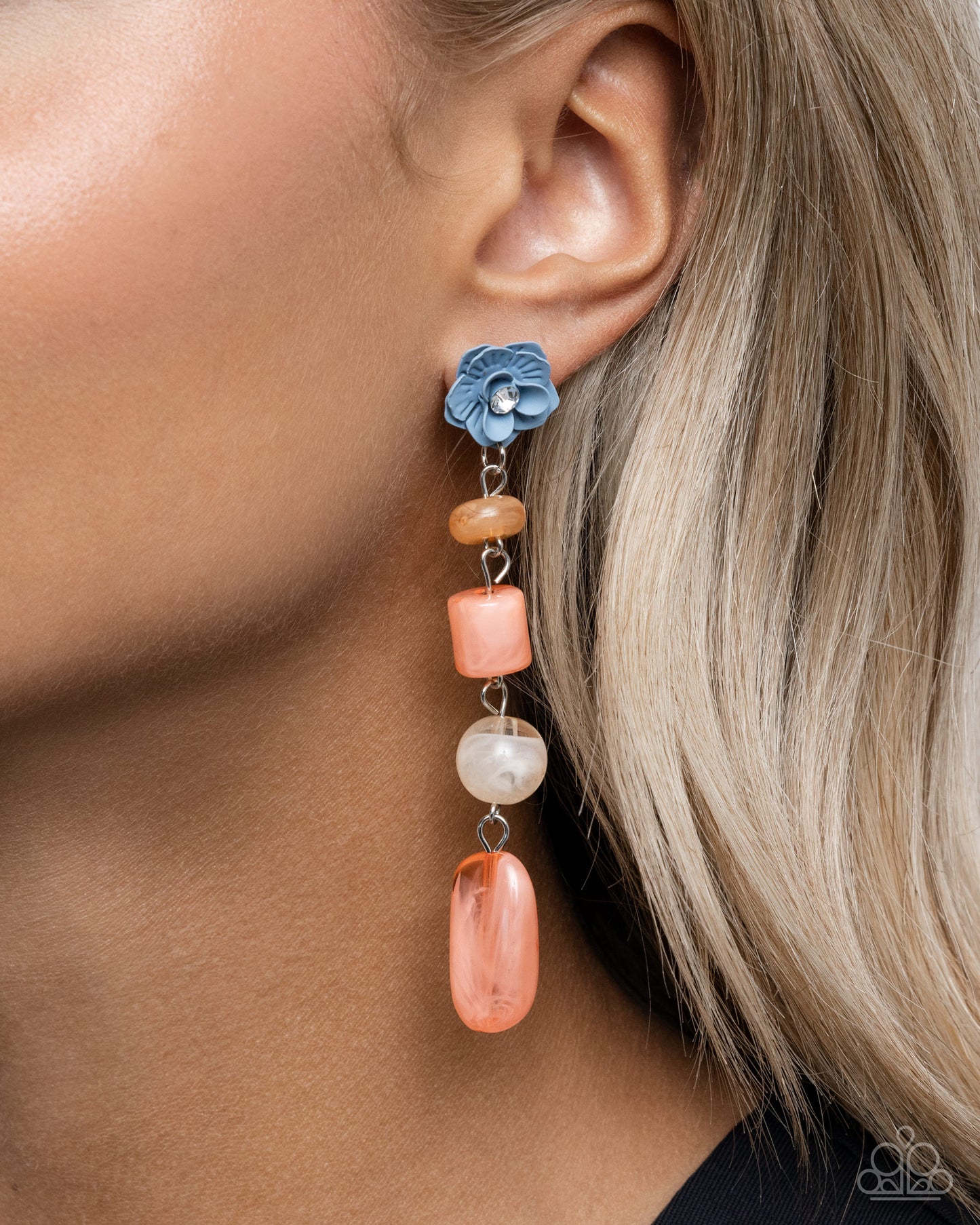 New Releases 7/22 Meditative Magic - Orange Post Earrings