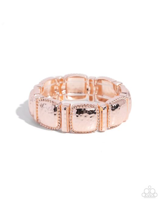 New Releases 6/19 Textured Tranquility - Rose Gold Bracelet