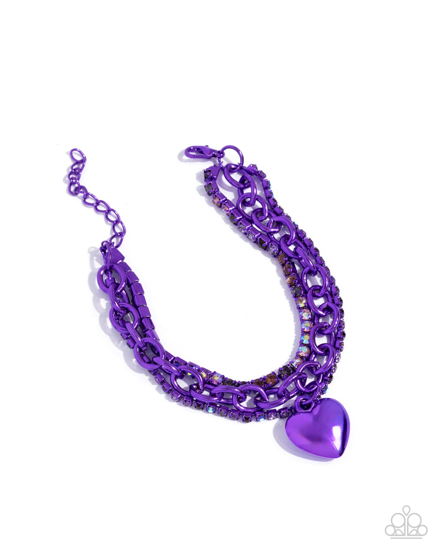 New Releases 6/28 Affectionate Accent - Purple Bracelet