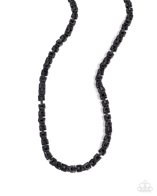 New Releases 7/22 Welded Work - Black Necklace