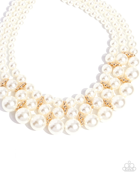 New Releases 9/13 Glossy Gala - Gold Necklace