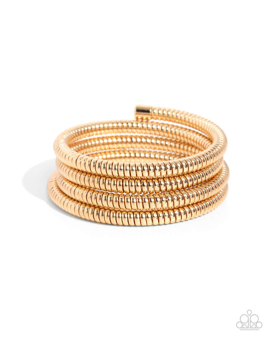 New Releases 9/27 Casual Coils - Gold Bracelet