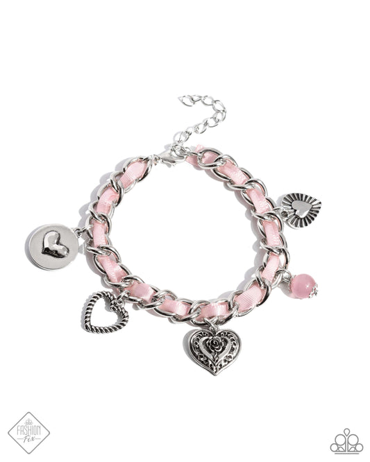 New Releases 10/20 Charming Contender - Pink Bracelet