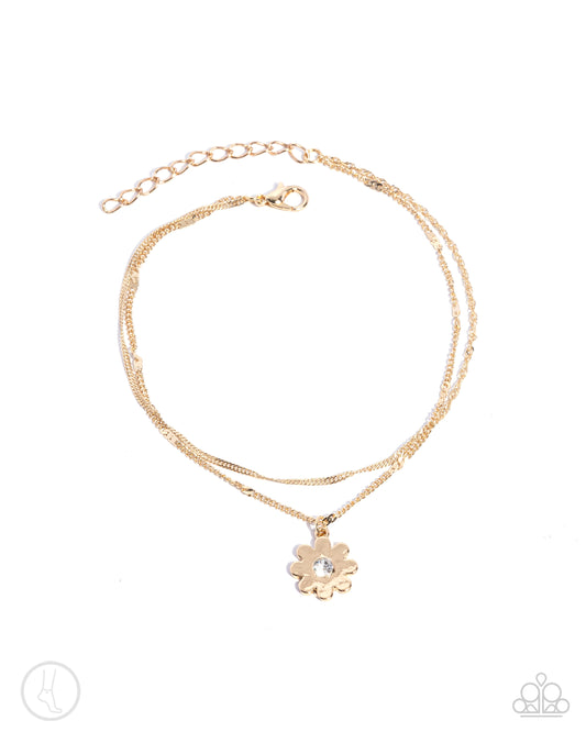 New Releases 7/24 Blossoming Breeze - Gold Anklet