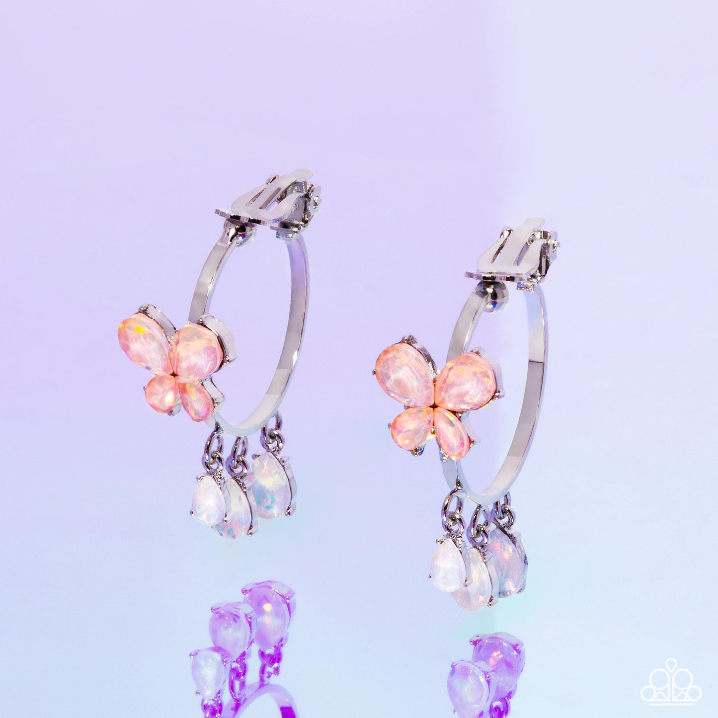 New Releases 8/27 Fairy Fantasy - Orange Clip-on Earrings