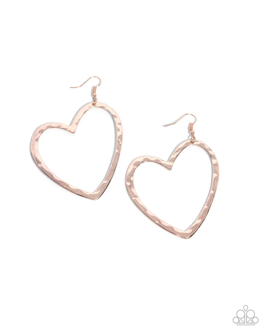 New Releases 9/9 Just My Type - Rose Gold Earrings