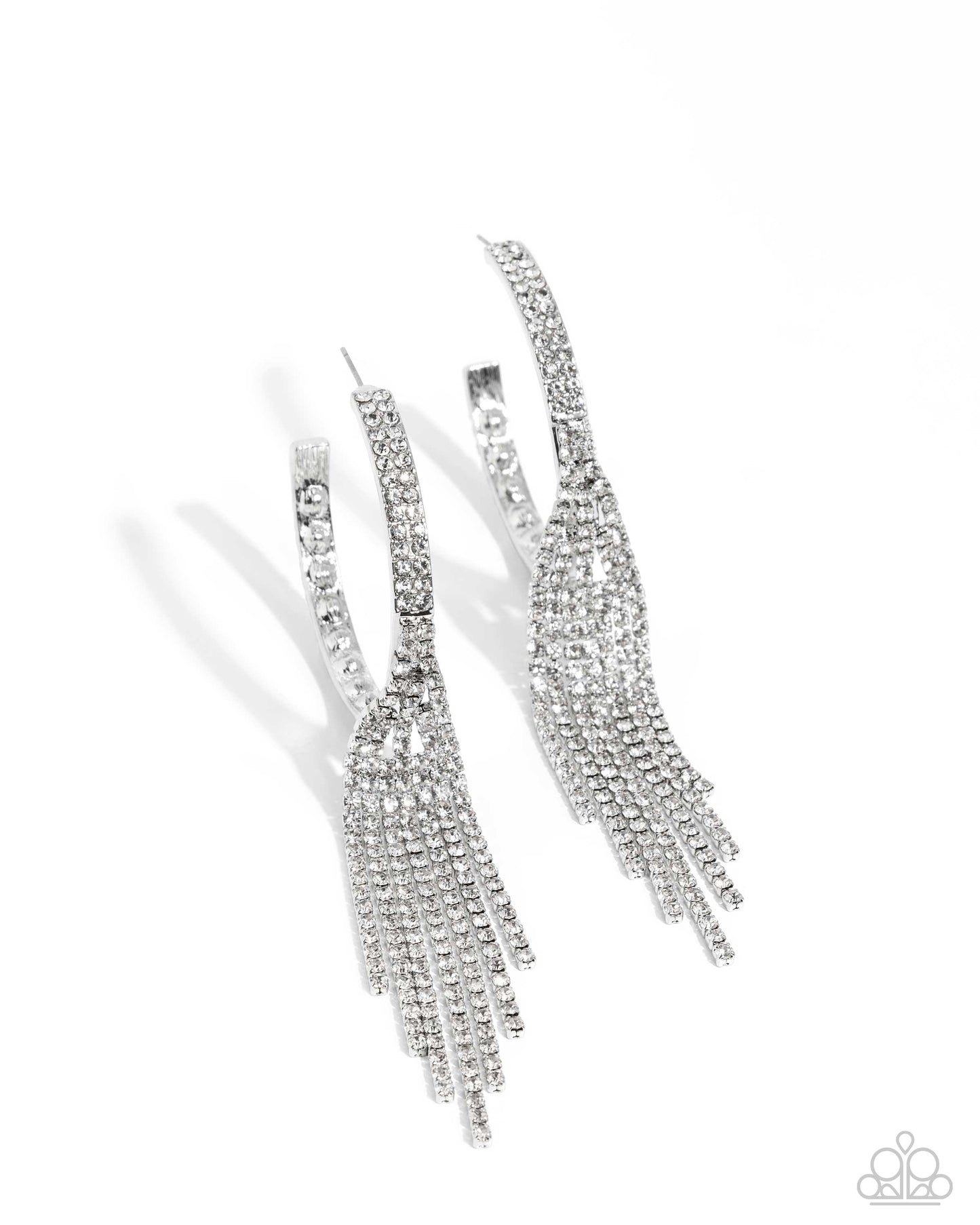 New Releases 9/14 Jaw-Dropping Jubilee - White Hoop Earrings