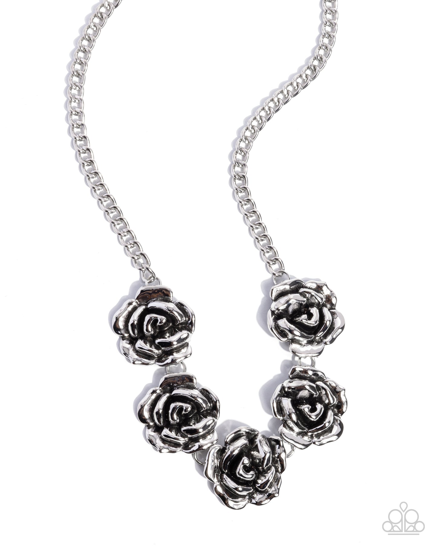 New Releases 9/13 Refreshing Roses - Silver Necklace