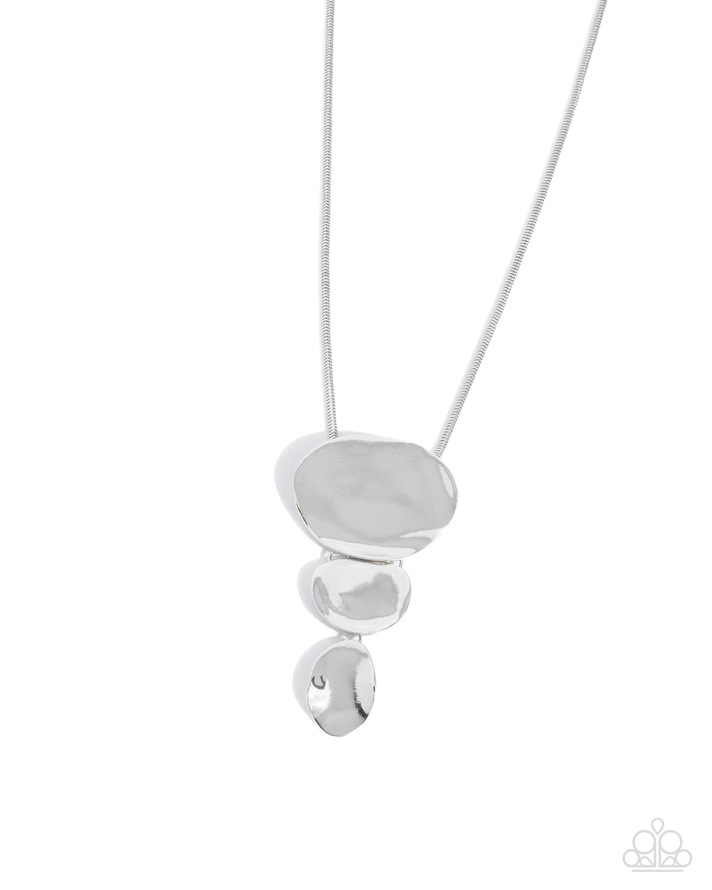 New Releases 8/30 Cascading Commercial - Silver Necklace