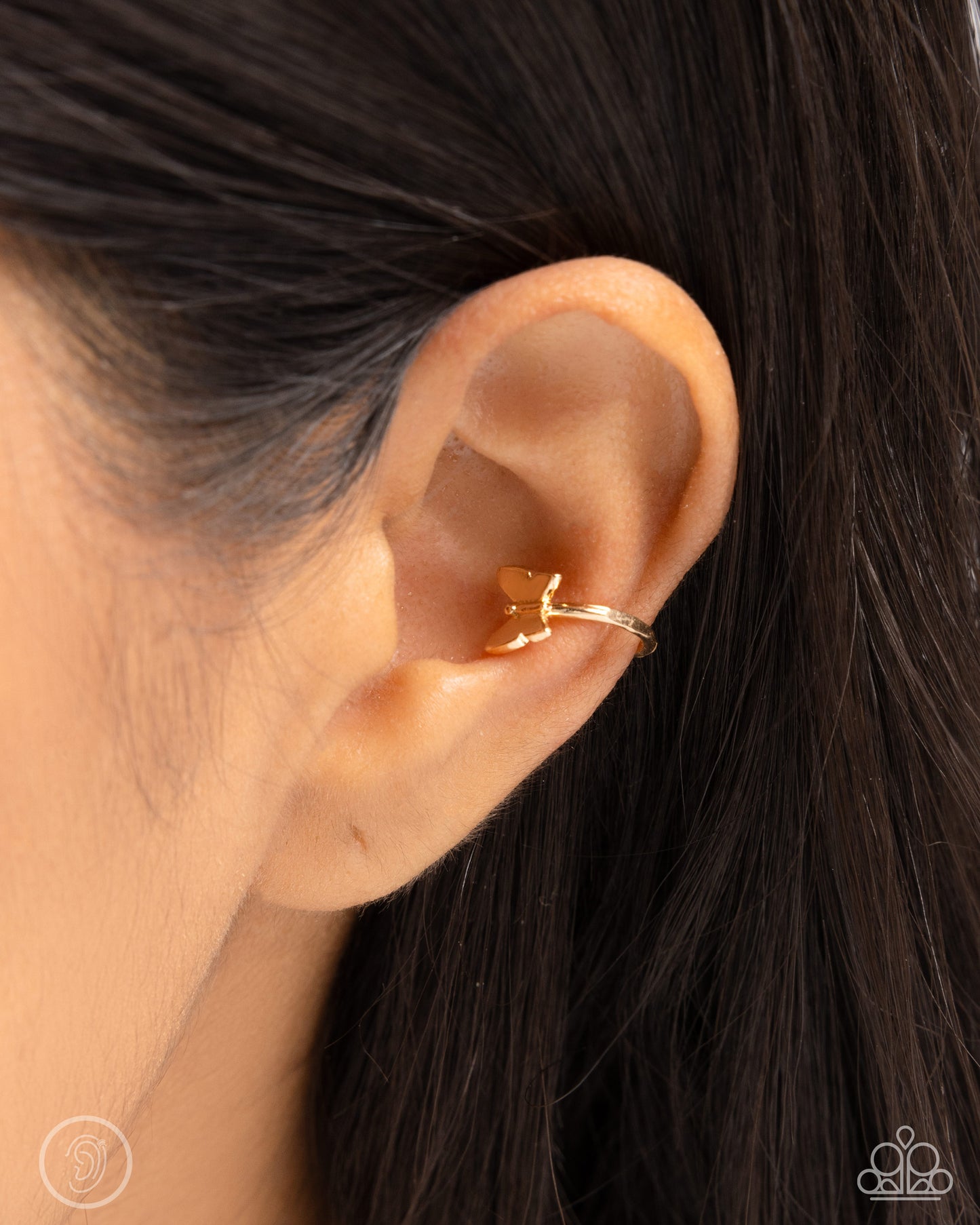 New Releases7/26 Aerial Attitude - Gold Cuff Earrings