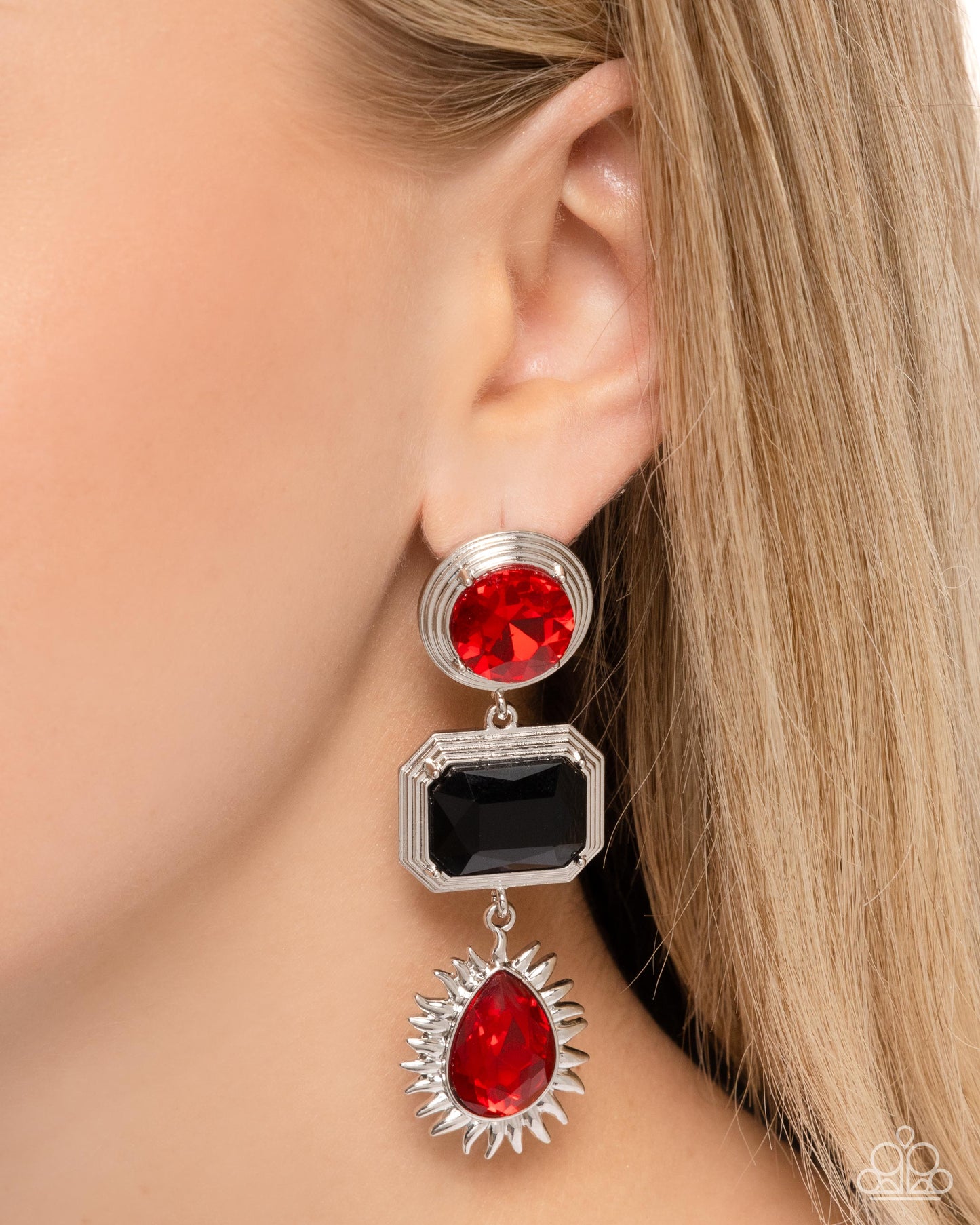 New Releases 8/26 Entertaining the Thought - Red Post Earrings