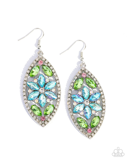 New Releases 7/16 Gallant Garden - Blue Earrings