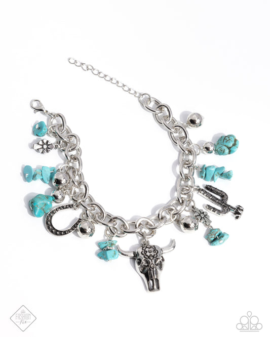 New Releases 9/9 Wild West Wardrobe - Blue Bracelet