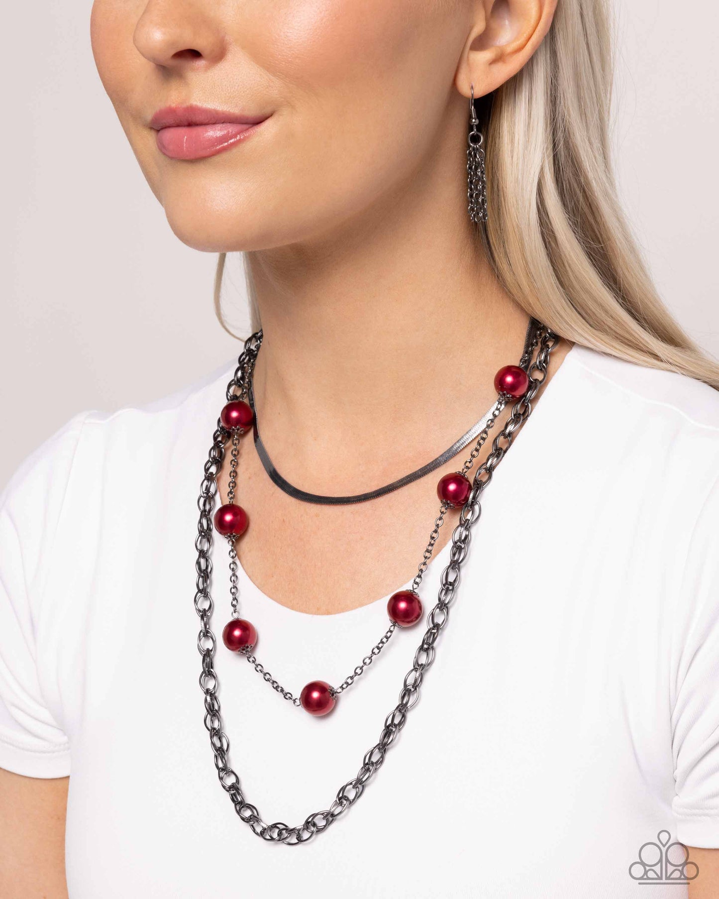 New Releases 9/6 High-Class Haute - Red Necklace