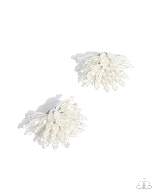 New Releases 7/18 Sunset Shower - White Post Earrings