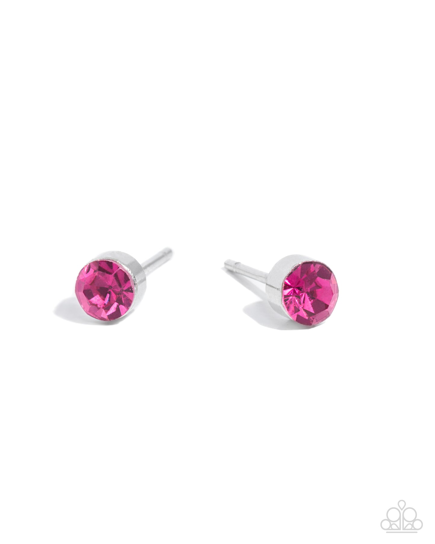 New Releases 9/6 Logical Light - Pink Post Earrings