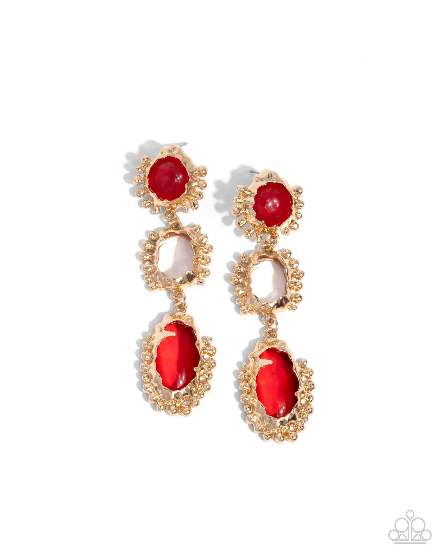 New Releases 8/15 Emotional Elegance - Red Post Earrings