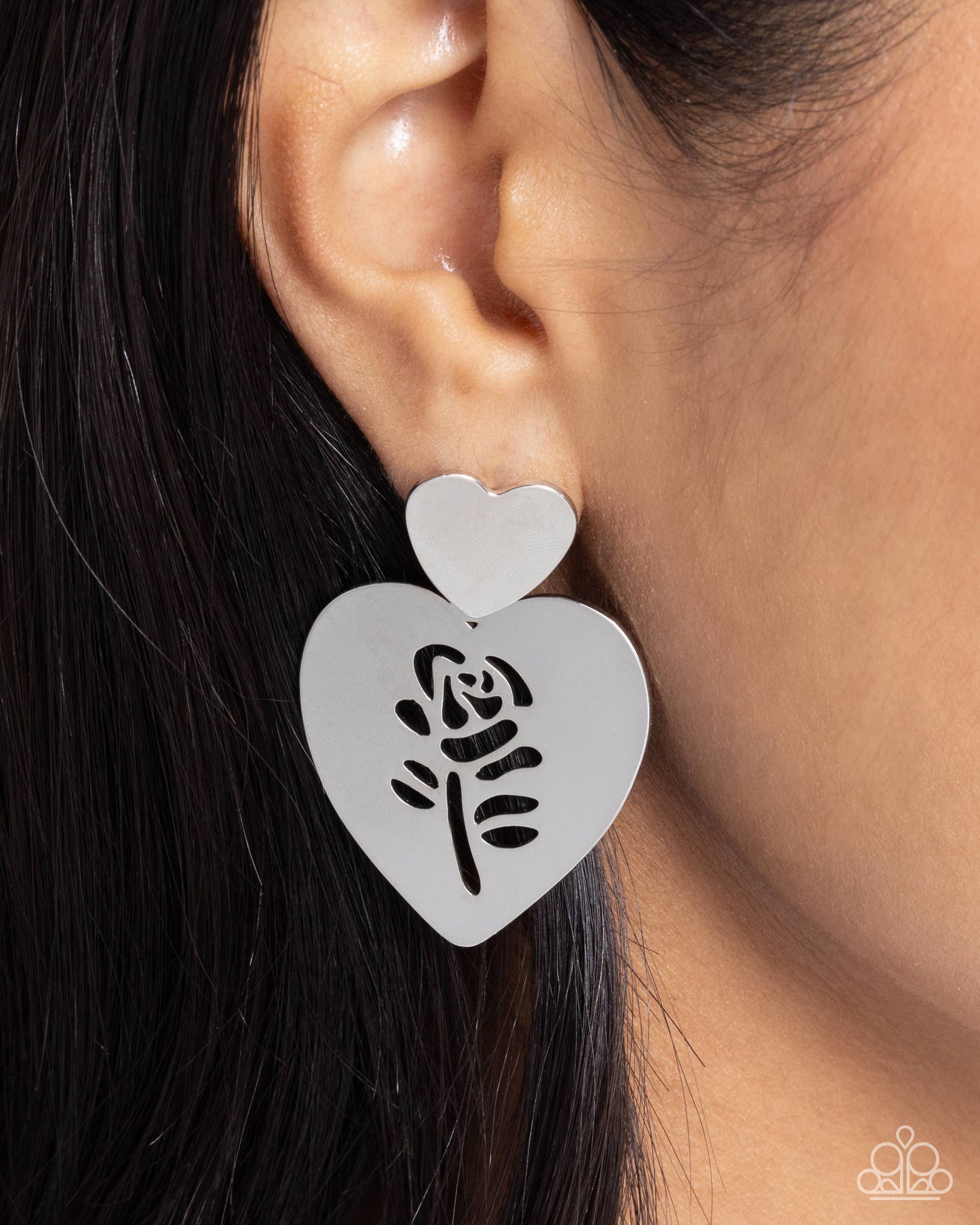 New Releases 8/16 Showstopping Silhouette - Silver Post Earrings