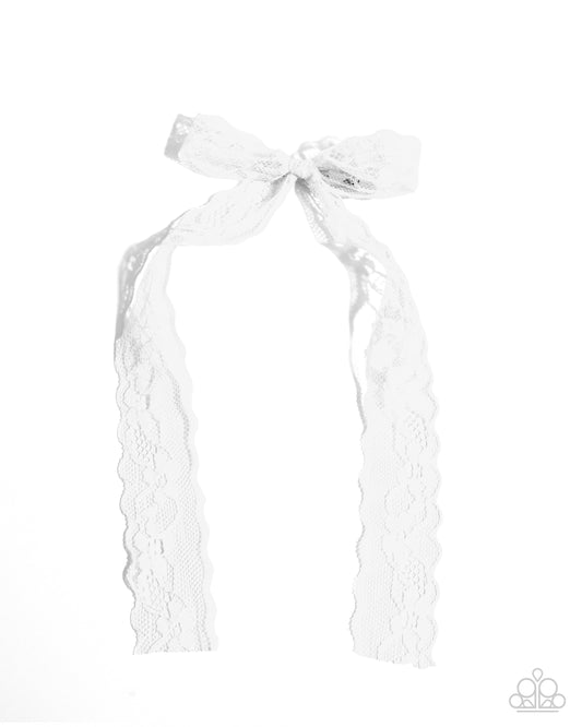 New Releasess8/23 Petite Princess - White Hair Clip