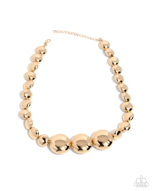 New Releases 10/25 Reflective Roar - Gold Necklace