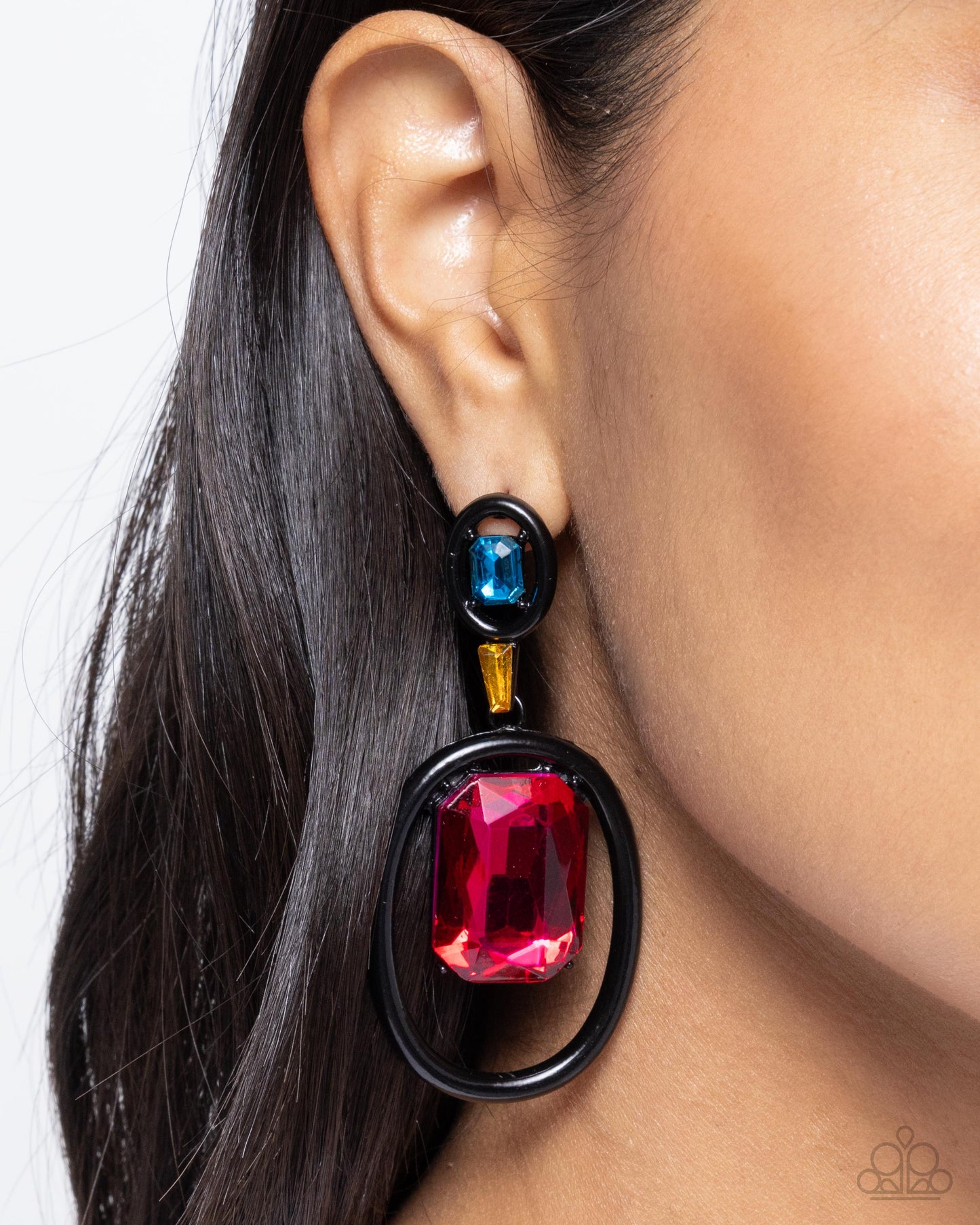 New Releases 9/27 Dipped in Dazzle - Black Post Earrings