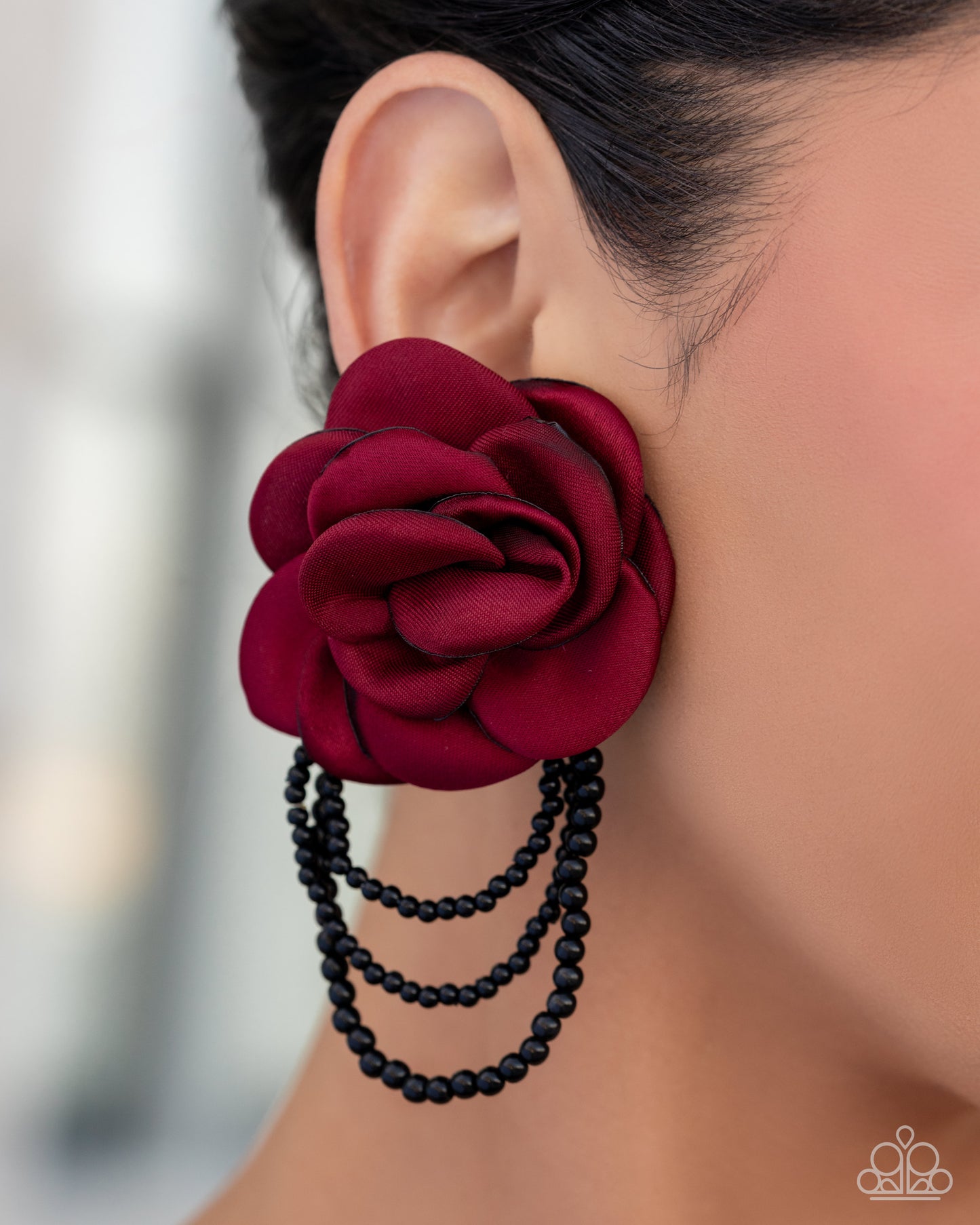 New Releases 7/31 Dramatic Dame - Red Post Earrings