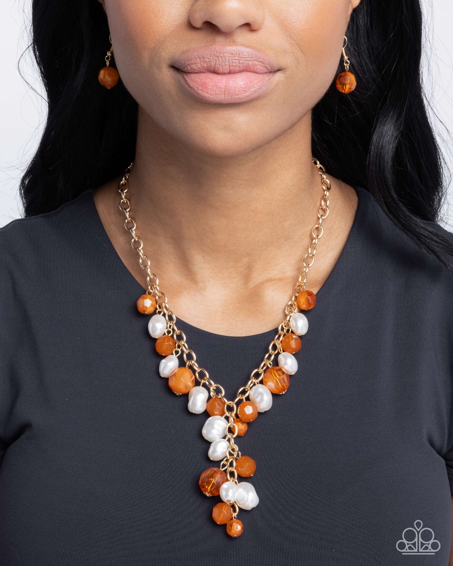 New Releases 10/19 Beehive Barrage - Orange Necklace