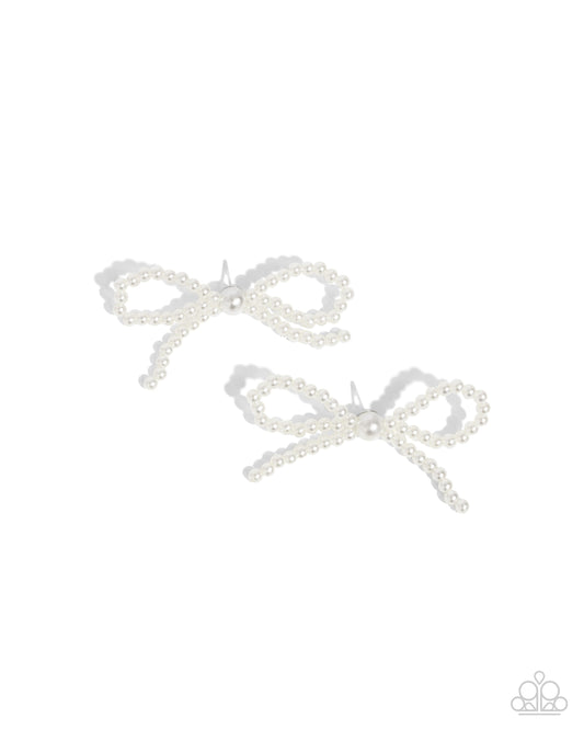 New Releases 10/1 Better Ballerina - White Post Earrings