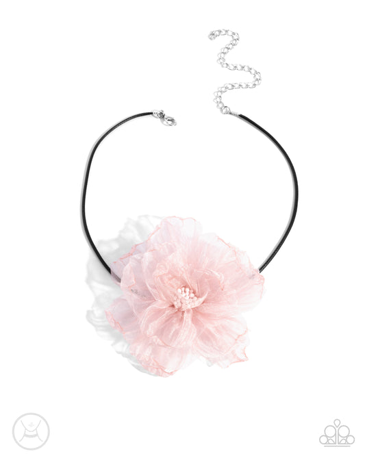 New Releases 10/30 French Facade - Pink Choker Necklace