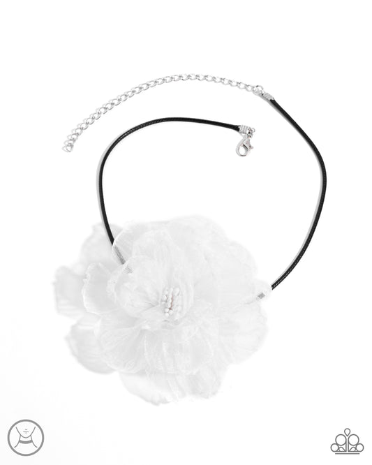 New Releases 10/10 French Facade - White Choker Necklace