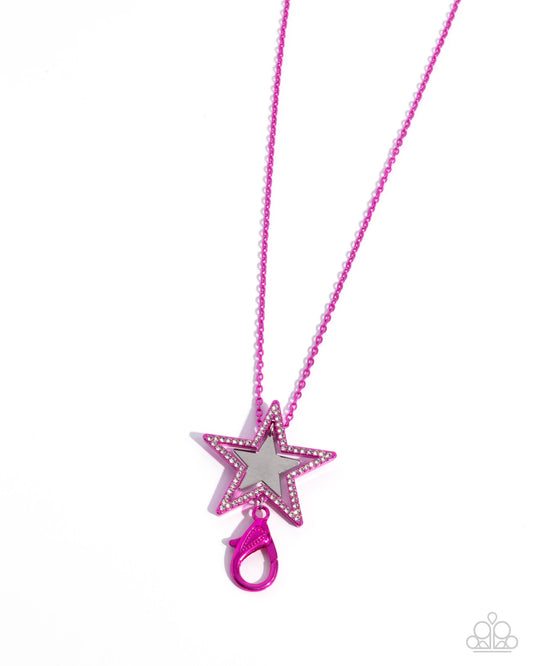 New Releases 9/24 Stellar Search - Pink Lanyard Necklace