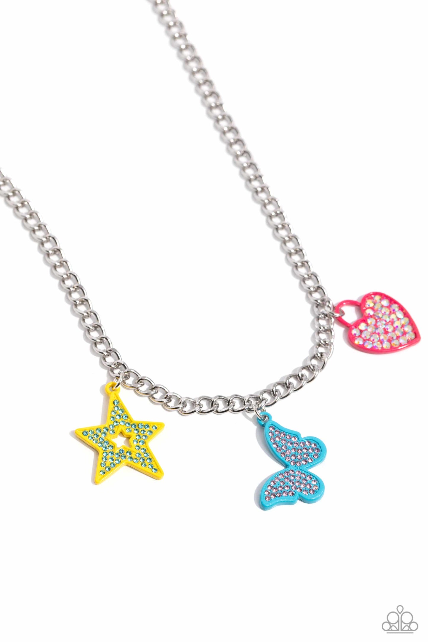 New Releases 2/14 Life of the Party Sensational Shapes - Multi Necklace